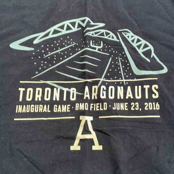 CFL Toronto Argonauts BMO Inaugural Game T-Shirt - Large - Picture 2 of 6